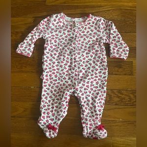 Kate Spade brand onesie sleeper. Size 6 months. EUC